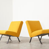 Joseph Andre Motte armchairs for Artifort 1955