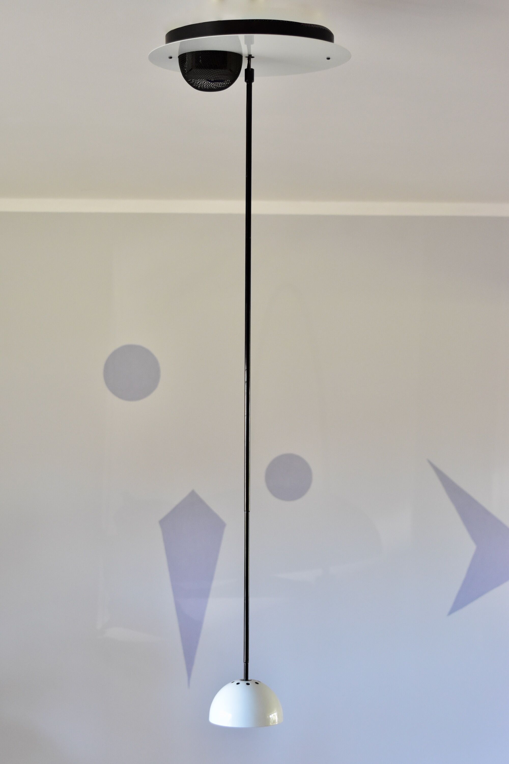 1980s Alessia Ceiling Lamp by Carlo Forcolini for Artemide, Made in Italy