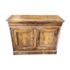Buffet Louis Philippe noyer 2 portes un tiroir