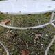 Paire de fauteuils de jardin anciens fer plein métal