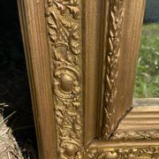 Antique gilded mirror