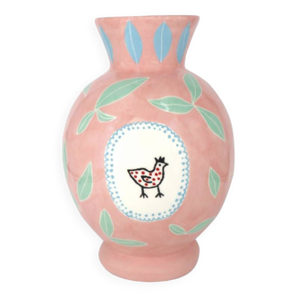 Vase à fleurs "Listen to the Birds"