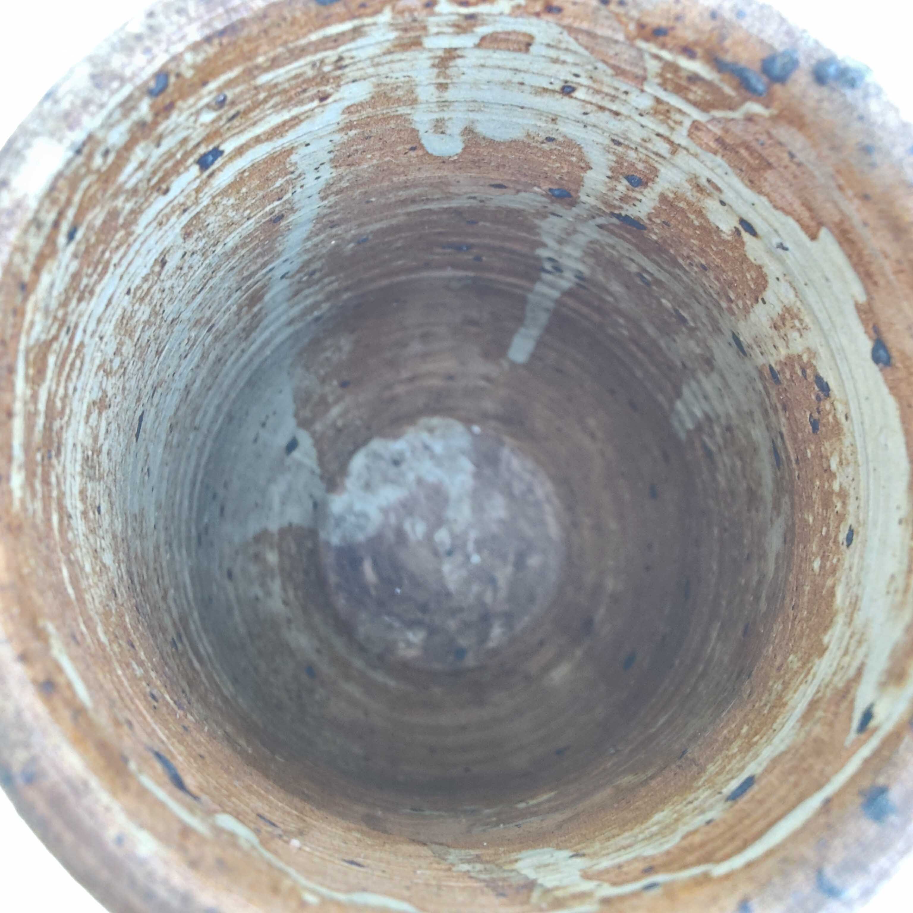 Vase en grés signé la tournerie