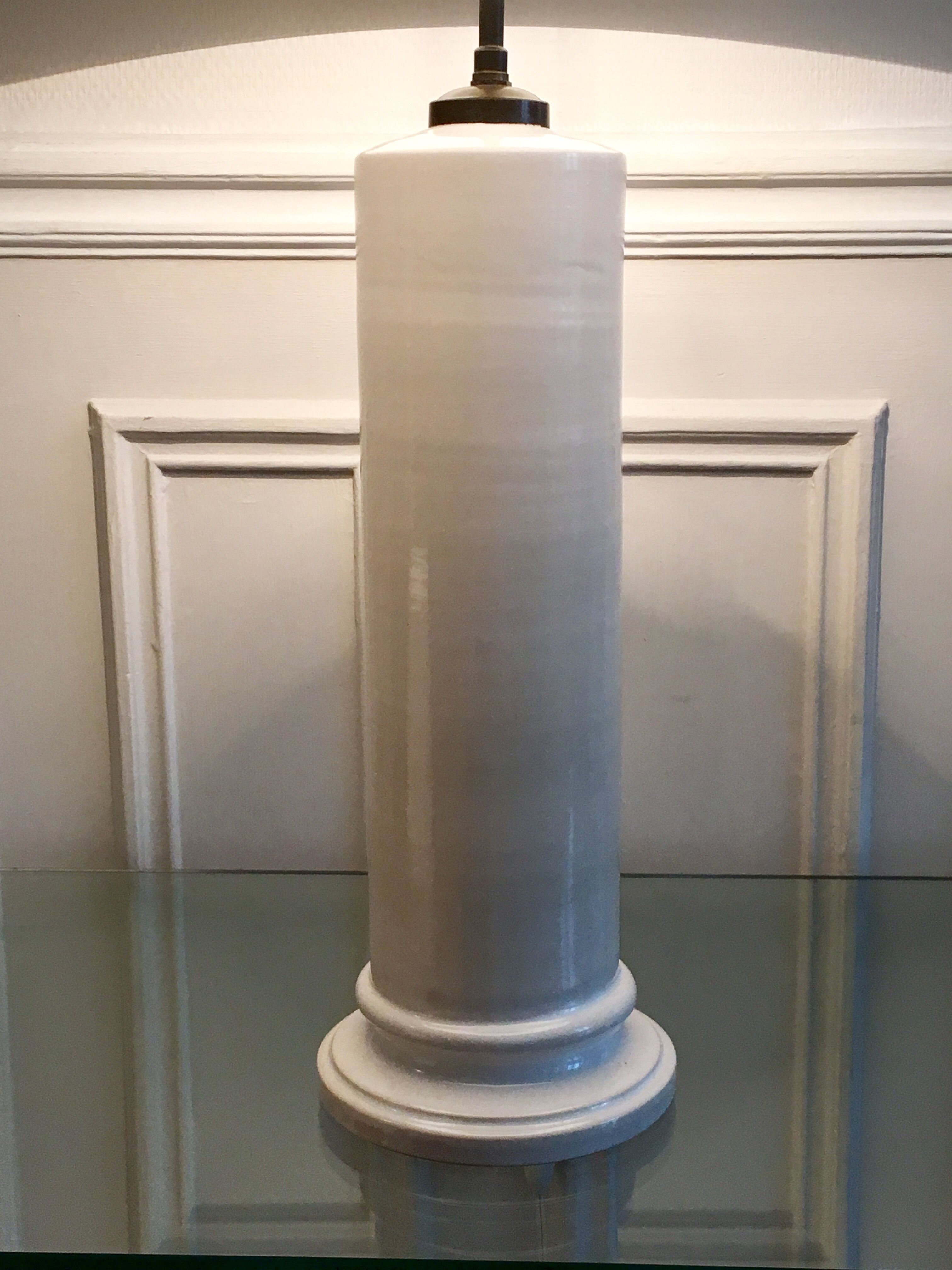 Pair of Jean Roger ceramic lamps