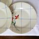 4 vintage flat plates of Niderviller model Saumur 220542