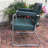 Ronéo industrial armchair by Pullman 50s-60s