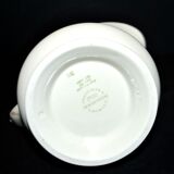 Wedgwood "Patrician" molded opaque earthenware pitcher, England Etruria Barlaston