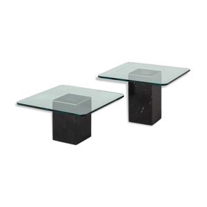Paire de tables d'appoint