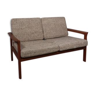 Two-seater sofa in massive teak 60s edition Dyrlund