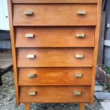 Vintage chiffonier with compass feet