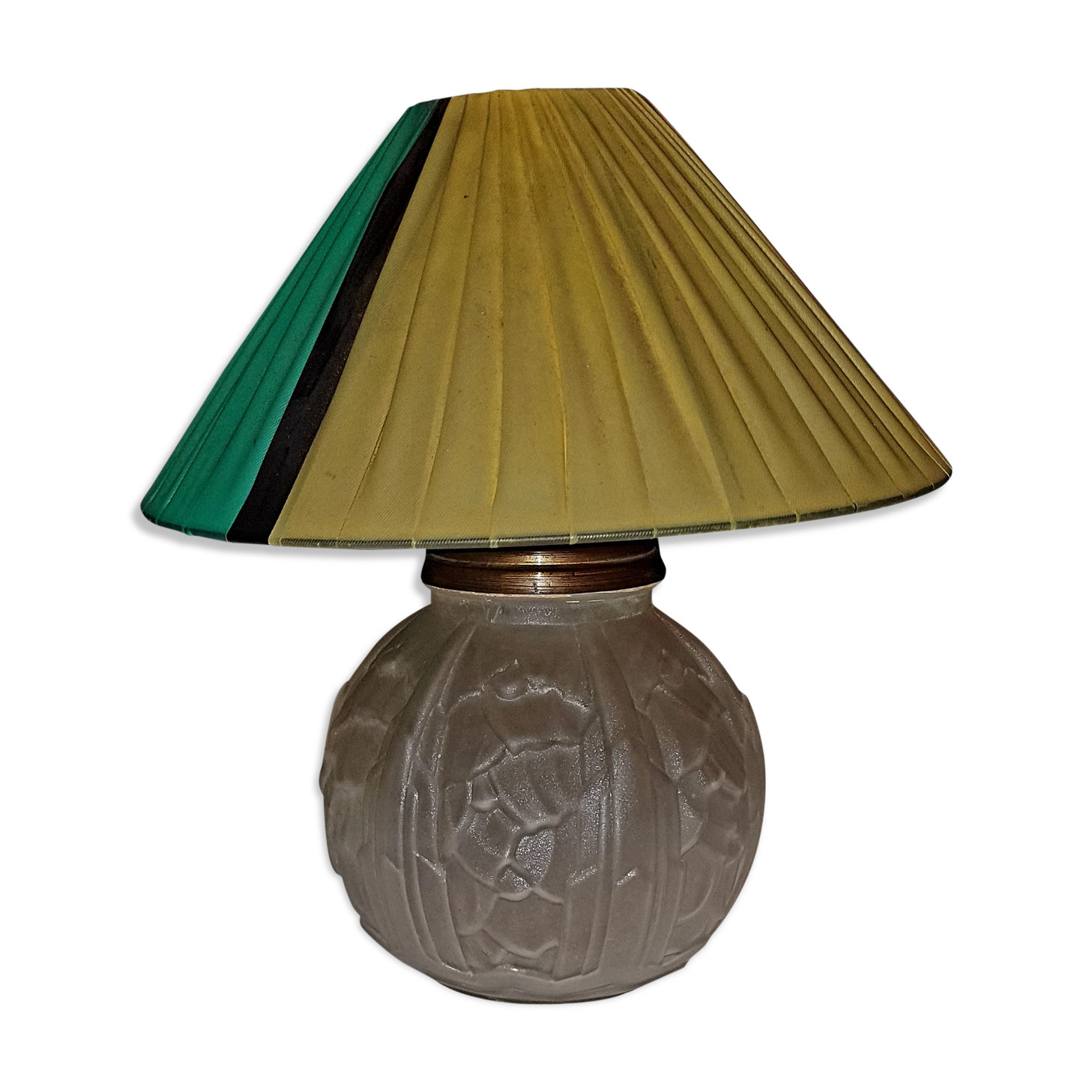 Art Deco opaline lamp