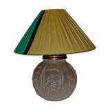 Art Deco opaline lamp