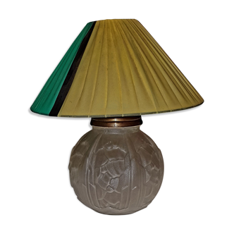 Art Deco opaline lamp
