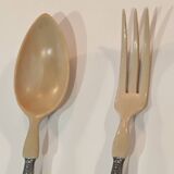 Anciens Couverts à Service Salade