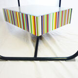 Top glass coffee table