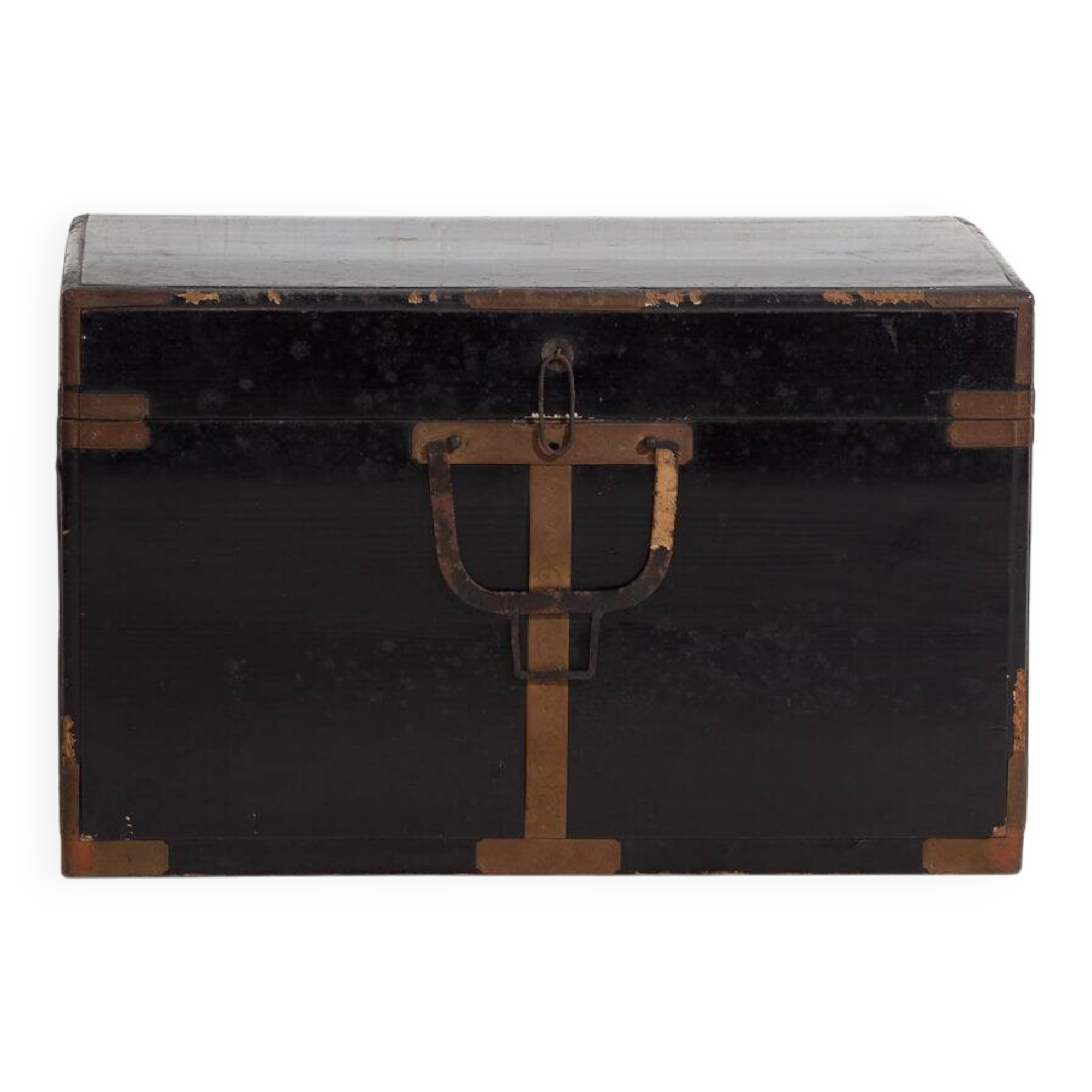 Antique Japanese chest in dark colour – Meiji / Taishō period (c.1868-1926) #13