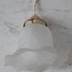 Glass tulip walking pendant lamp 20-30s