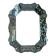 Vintage Venetian Style Faceted Mirror - 97x77cm