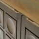 1970 oak graphic buffet