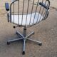 Vintage chrome armchair