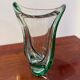 Twisted crystal vase Saint Louis