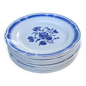 lot 10 assiettes