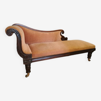 Napoleon III daybed in rosewood