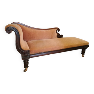 Napoleon III daybed in rosewood