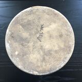 Beige stoneware cache pot