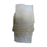 Lot of 12 monogrammed towels