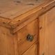 Antique Pine Biedermeier Cabinet with Four Drawers
