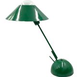 Space Age green table lamp, Italy 1970s
