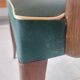 paire de chaises, fauteuils bridges vert foncé