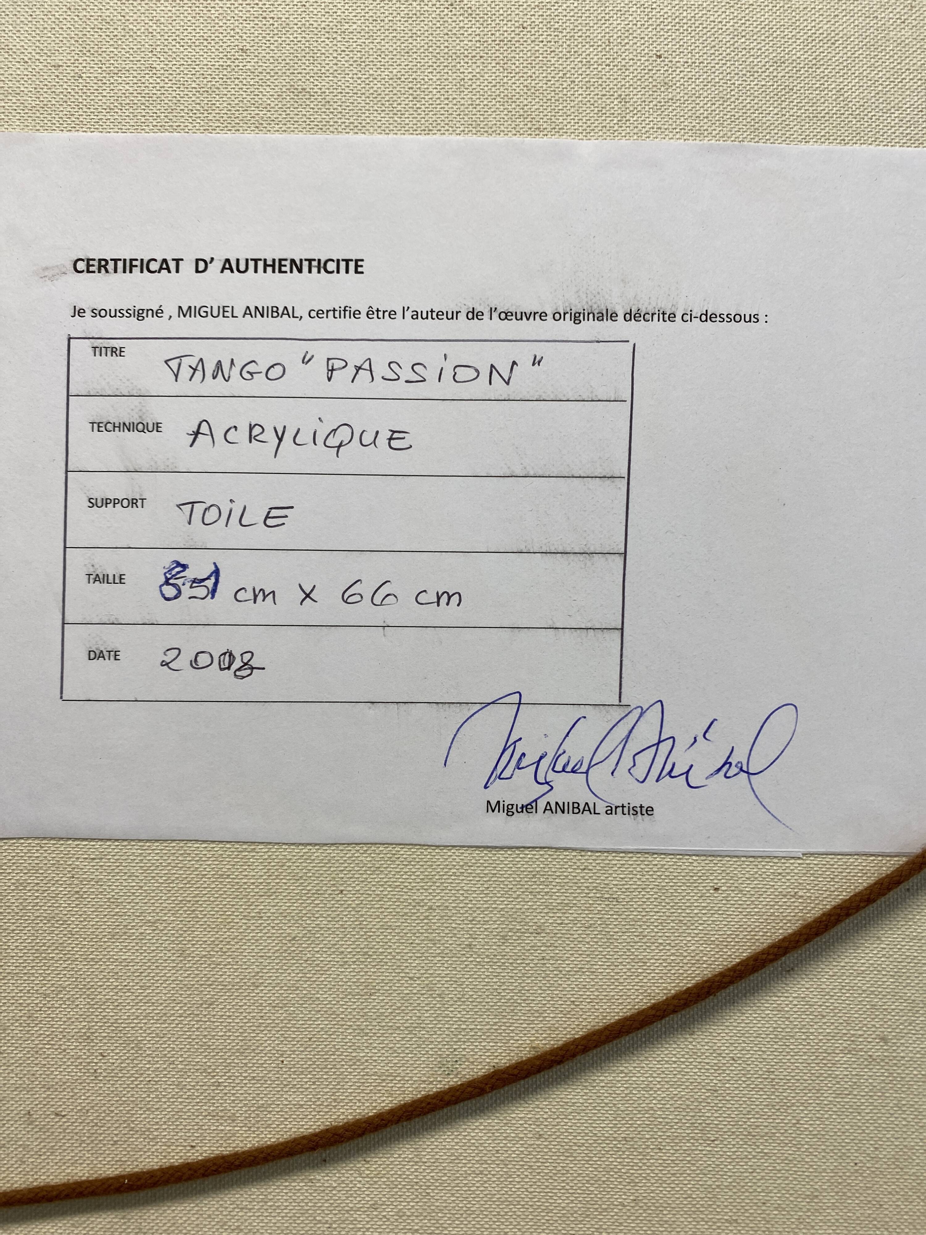 Portrait of Tango dancers