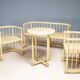Jugendstil bentwood seating group by Josef Hoffmann, Vienna, 1906