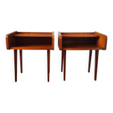 Pair of vintage Scandinavian bedside tables from the 1960s