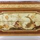 Empire style chest of drawers in lacquer, bronze and marble. Nineteenth century.