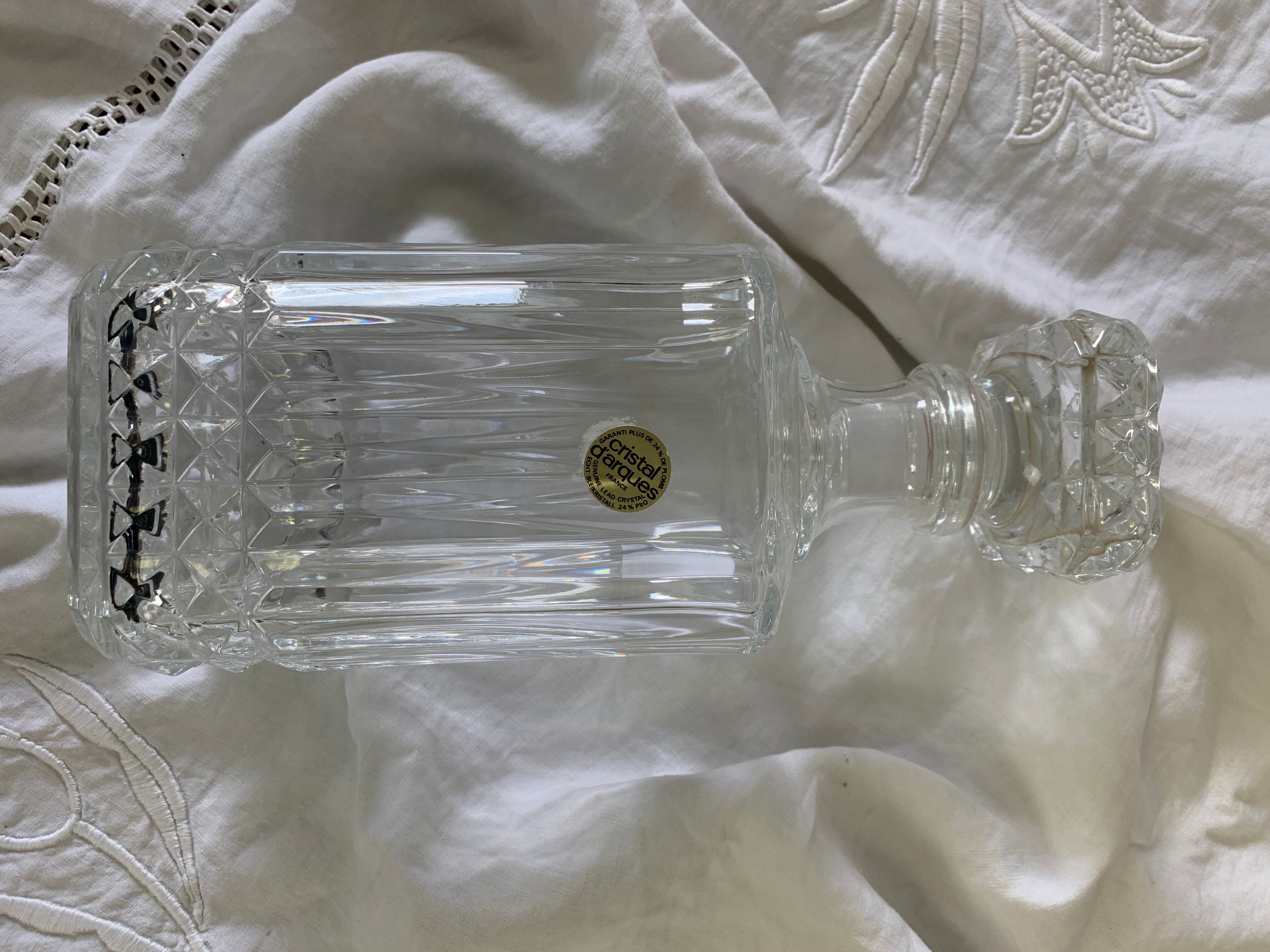 Crystal whisky decanter