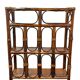 Rattan shelf