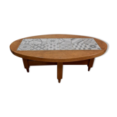 Table de salon en chêne massif, par R. Guillerme et J. Chambron, éditions « Votre Maison » 1960