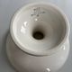 Footed compote Digoin Sarreguemines Pise, vintage earthenware
