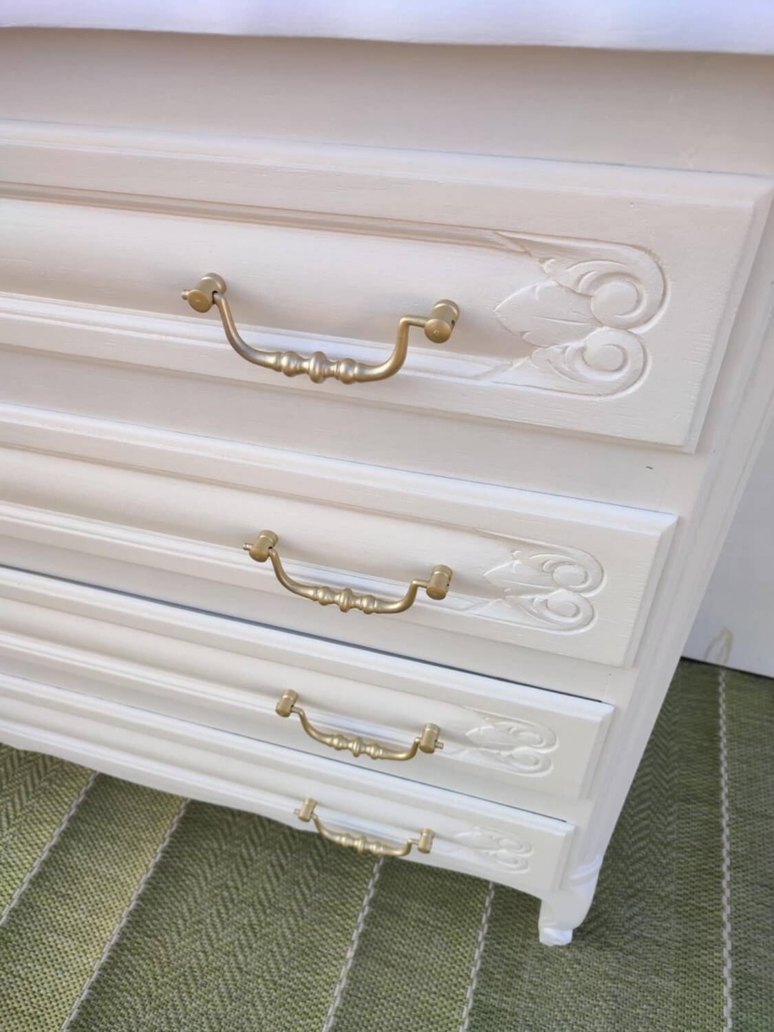 Restored vintage chest of drawers