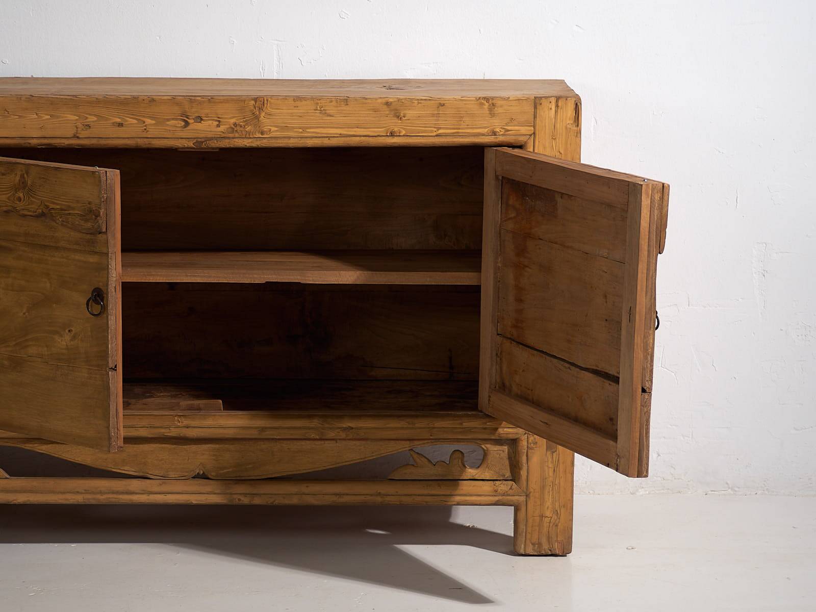 Small antique two-door sideboard (c.1900) #4