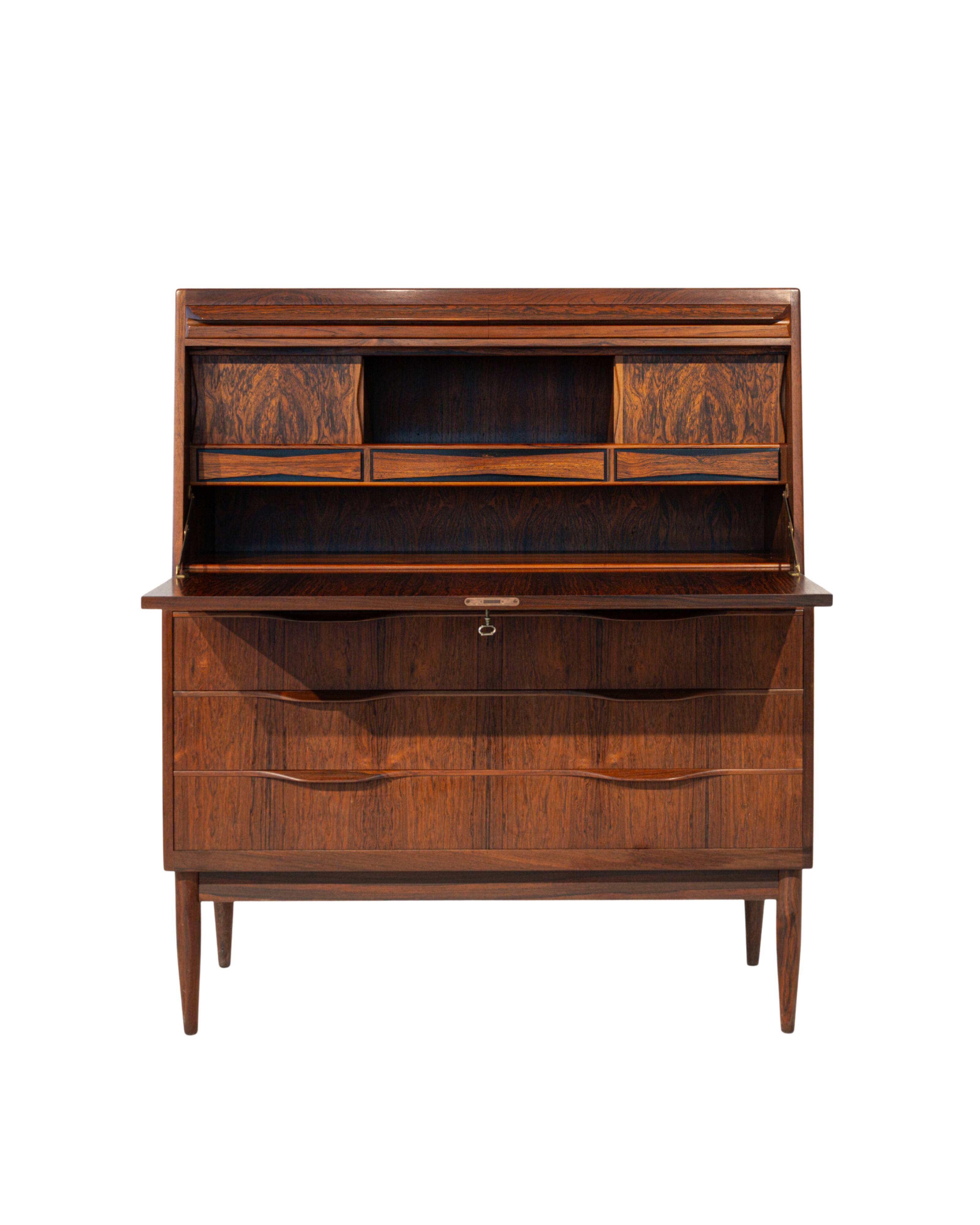 Bureau en palissandre Erling Torvits