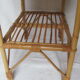 Bamboo with a drawer bedside - table years 70-