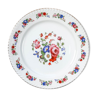 Plate in earthenware