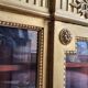 Louis xvi display cabinet in gilded wood