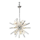 Suspension Sputnik en verre de Murano, Italie.