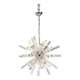 Murano glass Sputnik pendant light, Italy.