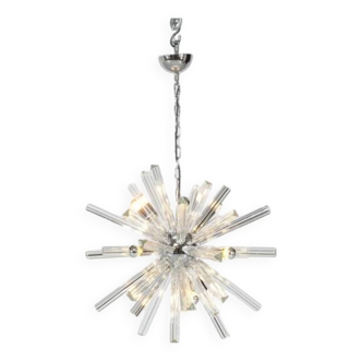Murano glass Sputnik pendant light, Italy.